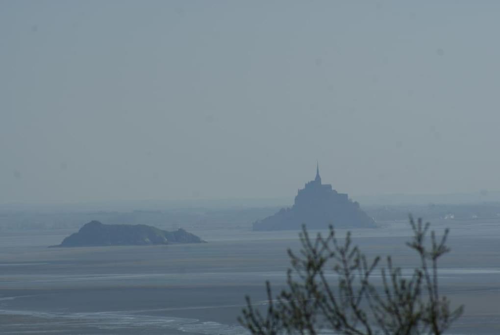 Maison Vue Sur Le Mont Saint Michel Et Sa Baie Champeaux Zewnętrze zdjęcie